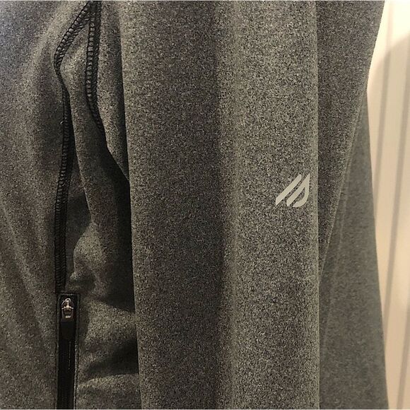 EDDIE BAUER Women’s Grey Full Zipper Motion Stretch Sweatshirt Sz Large - Picture 7 of 12